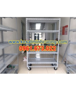 Kệ Sắt V Lỗ Mâm Lưới 